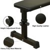 THE Flat Weight Bench for Strength Training W/ 5-Level Adjustable Height