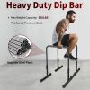 Power Tower Dip Station Pull Up Bar Stand Adjustable Height Heavy Duty Multi-Function Fitness Training Equipment