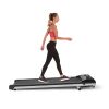 Soft board treadmill home model small foldable multi-functional silent indoor gym special walking machine