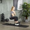 Soozier Sissy Squat Machine for Home Gym, Workout Station for Abs, Hip, Glutes & Quads to Improve Balance, Posture, Sculpt & Tone