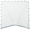 Soozier 6' x 6' Folding Lacrosse Goal, Backyard Lacrosse Net with Steel Frame, Soccer & Lacrosse Training Equipment for Kids, Youth, Adults