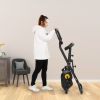 Home Folding Exercise Bike Black