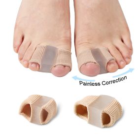 1pc Toe Spacer (0.6in/0.7in) Train; Straighten; & Realign Toes; Pain Corrector Pain Relief (size: L)