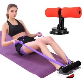 Sit-Ups Aid Household Belly Roll Lazy Suction Cup Abdominal Curling-up Weight Loss Abdominal Muscle Fitness Equipment (Color: Blue)