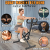 250 lb load squat machine buttocks buttocks thighs, abs back leg press thrust aerobic training, home / office fitness adults men and women