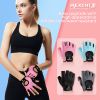 Breathable Fitness Gloves Gym Weightlifting Yoga Bodybuilding Training Sports Thin Non-slip Half Finger Cycling Gloves Equipment