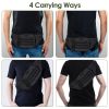 Tactical Fanny Pack For Men Concealed Carry Bag Military Waist Bag Traveling Waist Pouch with Adjustable Strap Quick Release for Camping Hiking