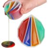 Split Cup For Paint Pouring Reusable Fluid Art Split Cup Silicone Split Pouring Cup With Dividers For Acrylic Paint